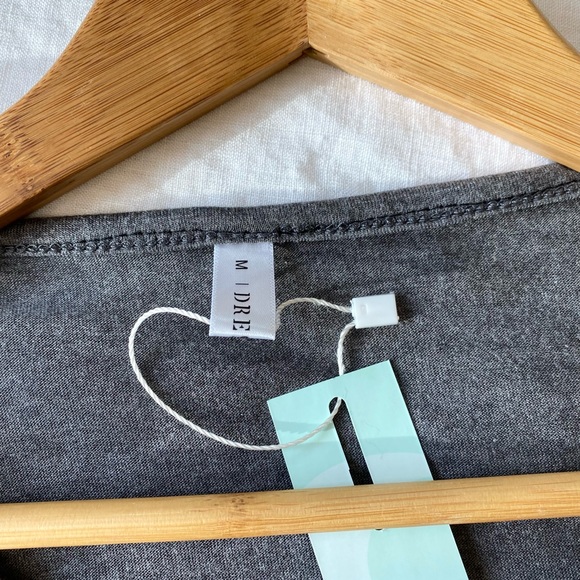 NWT Drawstring Front Cropped Long Sleeve Top - Picture 4 of 6